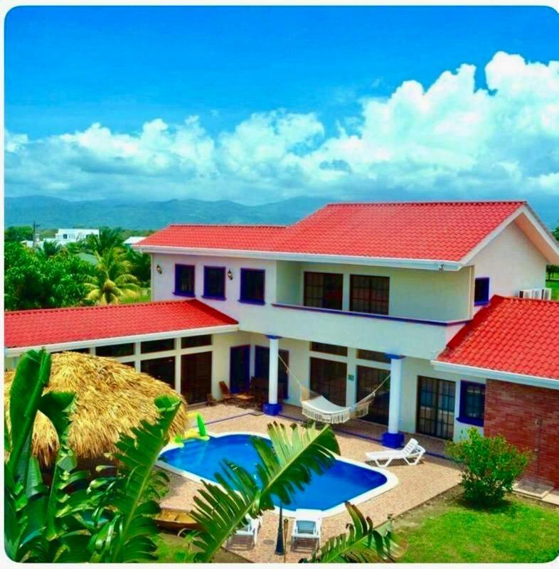 Casa Lila Villa Tela Bagian luar foto